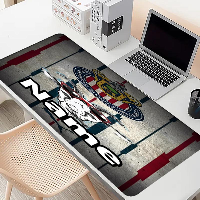 Kişiye Özel İsimli Club Deportivo Guadalajara Desenli Mouse Pad, Dizüstü Bilgisayar Masa Matı, Ev İçin Dekoratif Masa Matı Klavye Altlığı Hediye