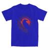 Unique EDDA Bird Viking Valhalla Odin T-Shirts for Men Crewneck Pure Cotton T Shirts Short Sleeve Tee Shirt Plus Size Clothes