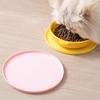 Tappetino per Cibo per Animali in Silicone Antiscivolo Impermeabile Tappetino Alimentazione Facile da Pulire A Prova di Perdite Tappetino da Pranzo Stoviglie per Animali