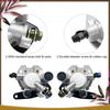 AB59-Front Left Right Brake Calipers For  Banshee Big Bear Grizzly Kodiak Raptor 3GD-2580T-01-00 3GD-2580U-01-00 Parts