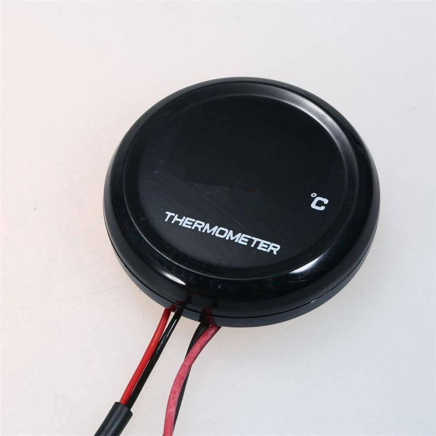 Universal 0°C-120°C Motorcycle Motorbike Thermometer Instruments Water Temperature Gauge Digital Display Meter
