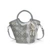 Trend flash diamond sequined bag women's summer new denim texture versatile handbag fashion shoulder messenger bag