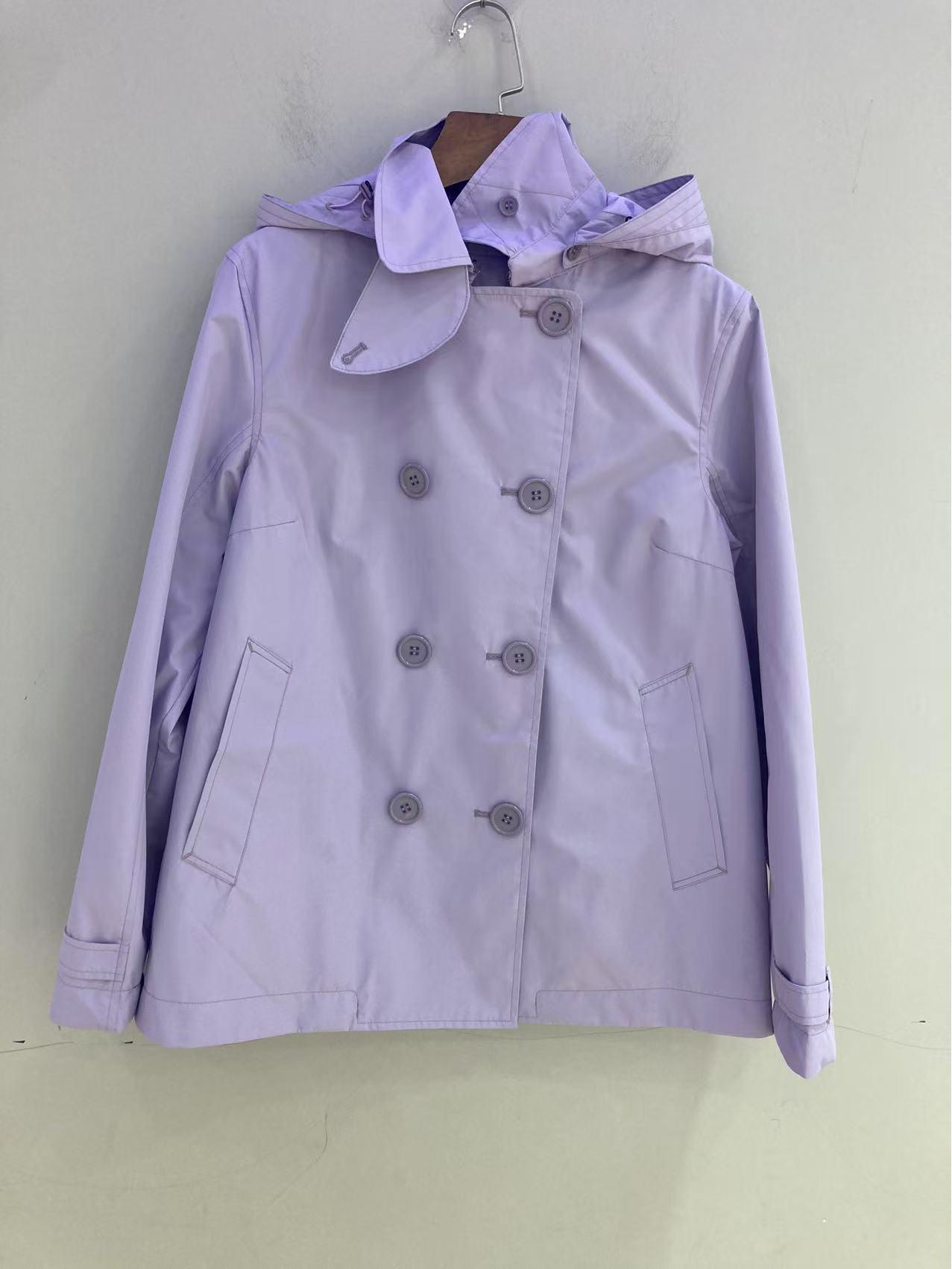 

Nanyou Women s AG25 Autumn Windproof Rainproof Breathable Outdoor Hooded Jacket 36 фиолетовый/лиловый