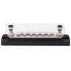 12 Point Power Distribution Block 2 X M6 Terminal Studs Terminal Bus Bar for RV Marine