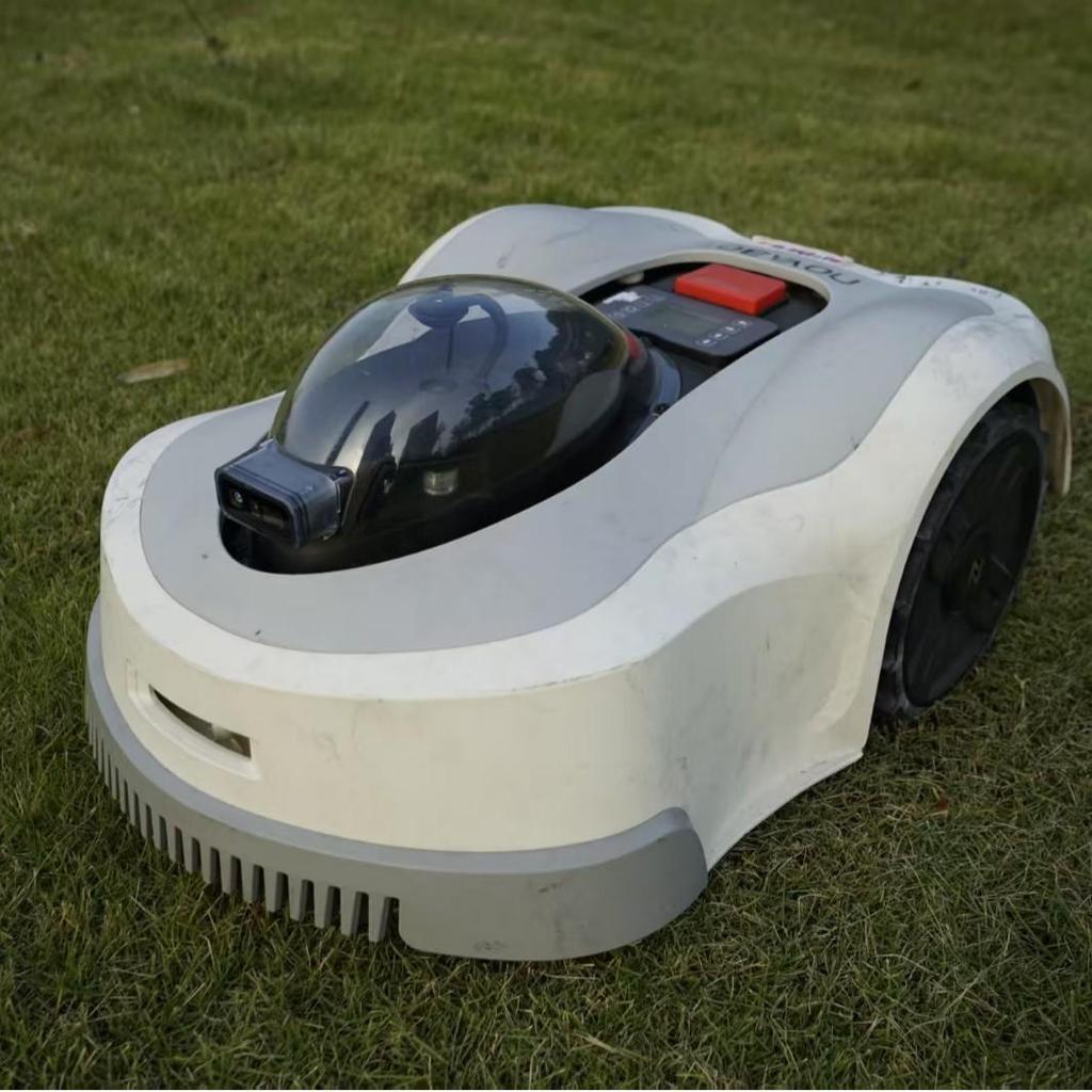 Electric Remote Control Self-Propelled Lawn Mower for Home Gardens