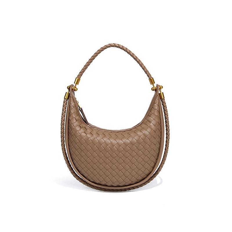 Personalisierte und vielseitige Damentaschen, Halbmondförmige Taschen, Hochwertige Handtaschen, Halbmond-Knödeltaschen, Einzelne Schulter-Achseltaschen
