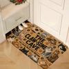 Light Blue Bubble Ocean Seashell Starfish Non Slip Entry Rug Indoor Outdoor Coastal Beach Front Mat