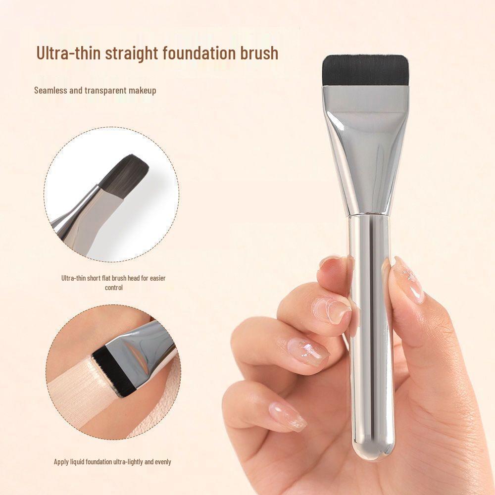 

Streak-Free Flat Head Foundation Brush for Flawless Nude Skin Concealer