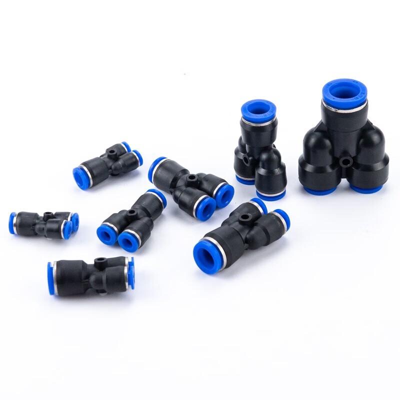 Hysdike PWY 3-Way Reducing Pneumatic Quick Connector