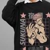 Jujutsu Kaisen Sweatshirt Sukuna Sweater JJK Anime Pullover Gojo Satoru Yuji