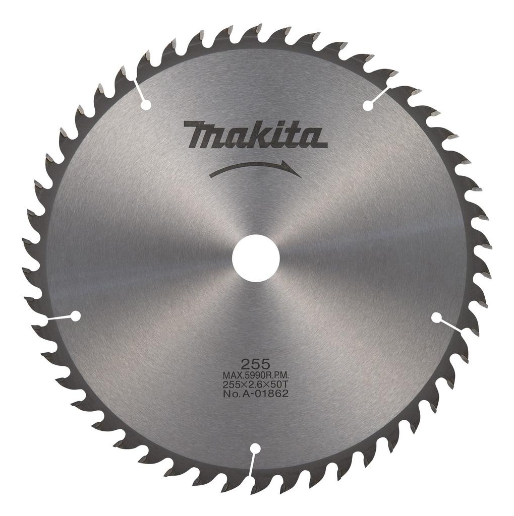 Makita Kotoučová pila pro všeobecné použití Vnější průměr Počet zubů 50T Dřevoobrábění, 255mm, A-01862