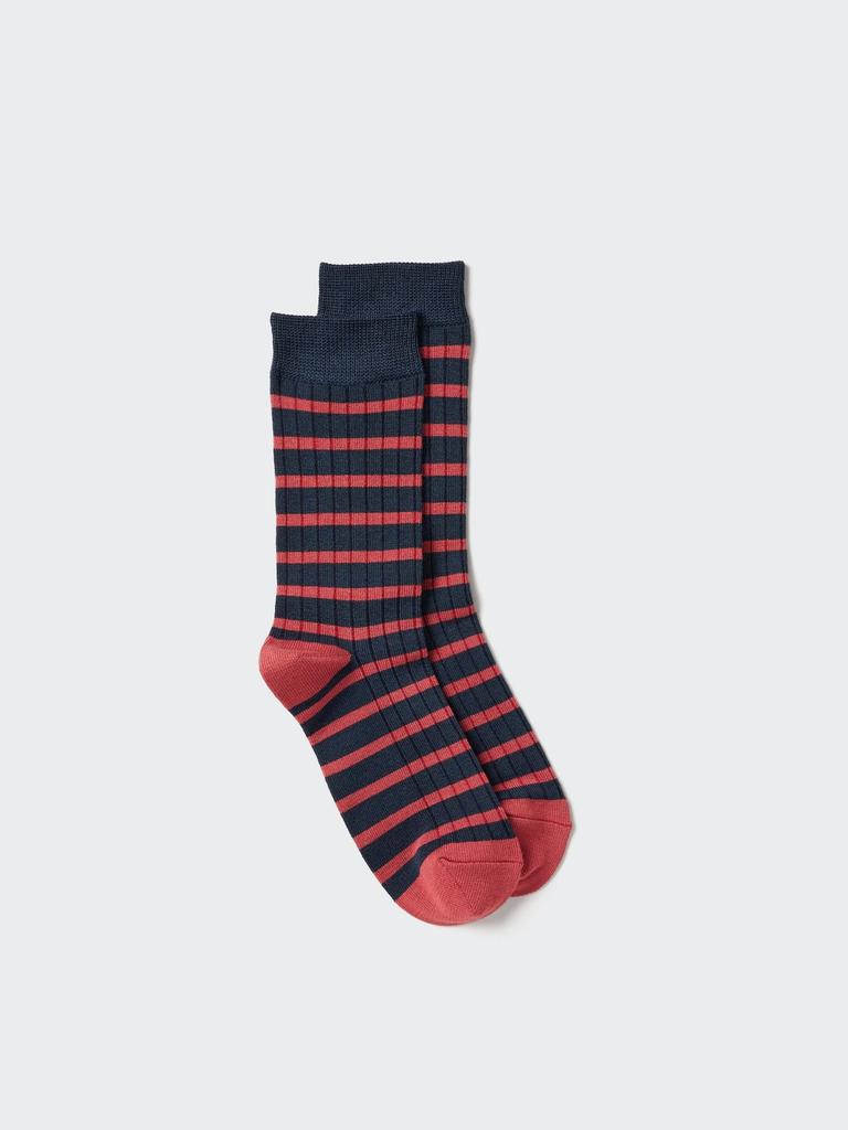 Uniqlo Heattech Socks Stripe