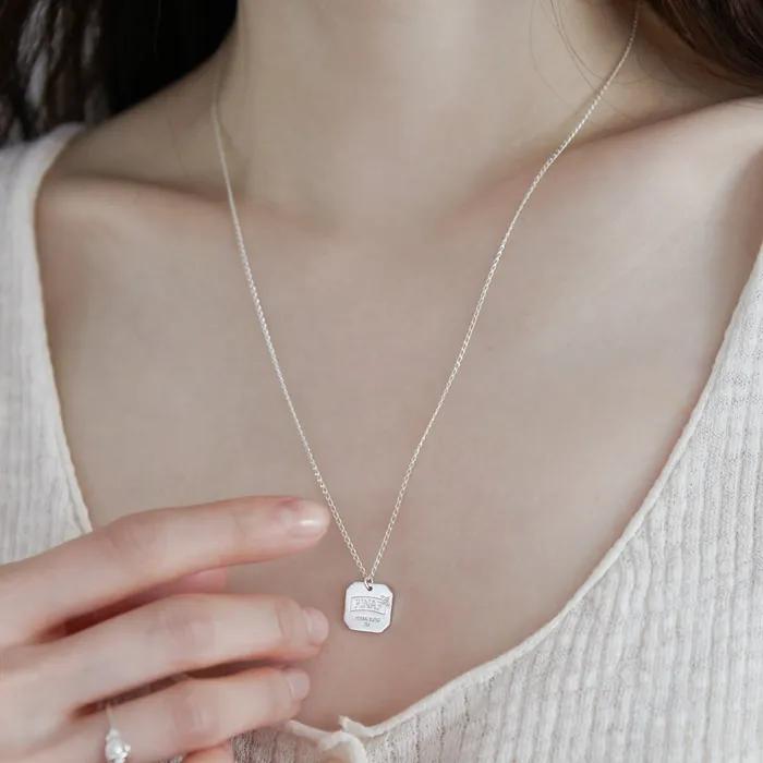 Tea Tag Necklace