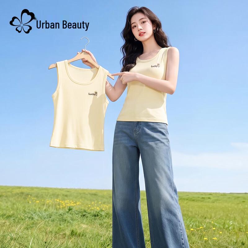 Women s Ribbed Lucky Heart Sports Camisole M