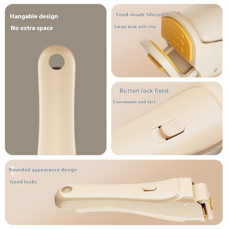 Hot Dish Plate Clip Anti-Scald Bowl Clip Gripper Ergonomic Handle Bowls Clamp Holder For Frying Pans Air Fryers Steamers Ovens