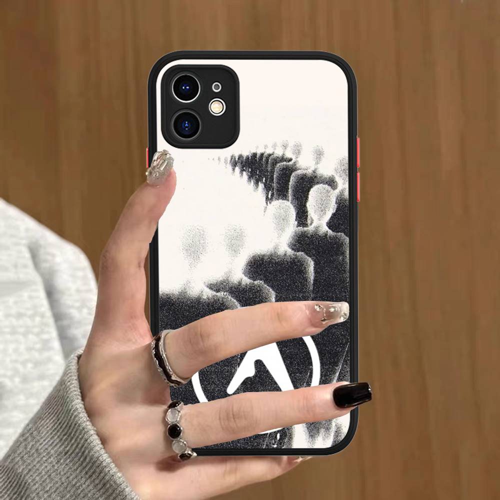 

Чехол для телефона Musician A-Aphex T-Twin для iPhone 16 15 14 13 12 11 Pro Max Plus X XS MAX Черный Матовый Фонада для телефона iphone 12