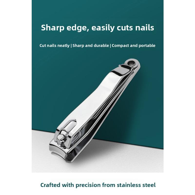 Большие кусачки для ногтей с плоским лезвием, с кусачками и пилками для ногтей, многофункциональные бытовые кусачки для ногтей, портативные кусачки для ногтей для взрослых
