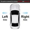 M63K-Door Frame Decorative Strip Pillar Decorative Panel Door Frame For Citroen DS5 Right