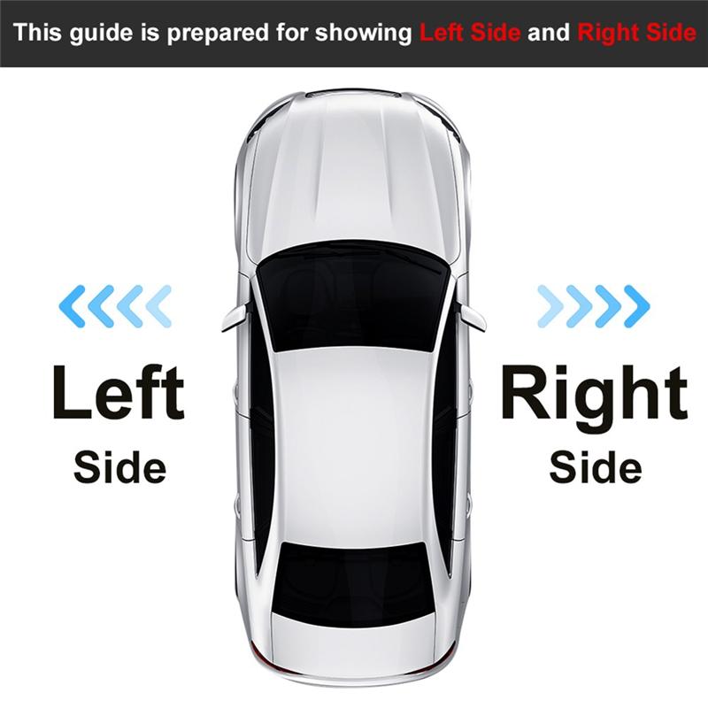 M63K-Door Frame Decorative Strip Pillar Decorative Panel Door Frame For Citroen DS5 Right
