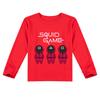 Squid Game 3D Printed Long Sleeved T-shirt  Game Picture Unisex Y449