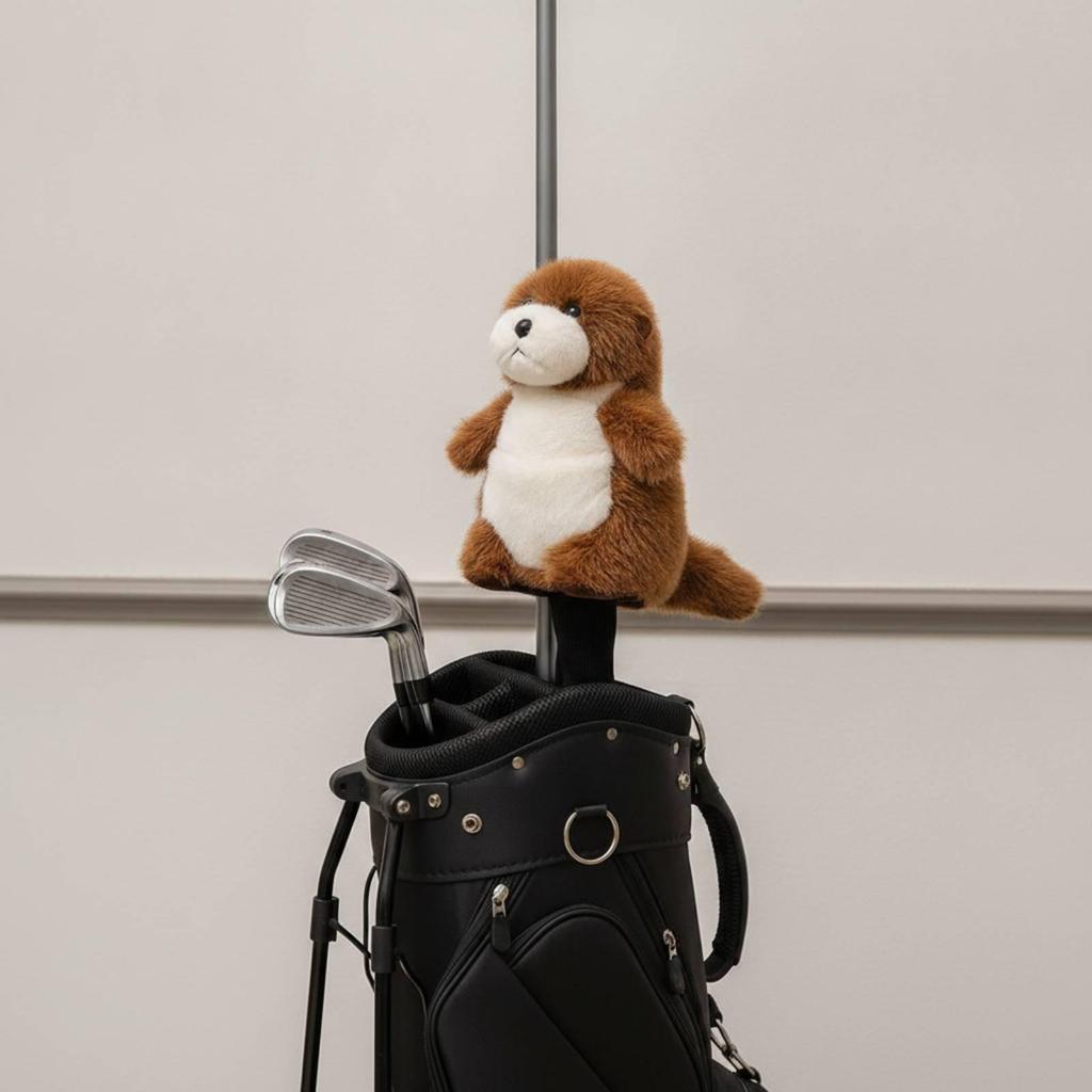 Otter Golf Headcover Novelty Animal Club Cover Adorable for Golfers