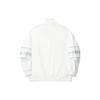 Li Ning Skateboard Series Stehkragen Einfarbig Logo Reflektierend Lockerer Pullover Sweatshirt Unisex Sweatshirt Off-White AWDU323-2