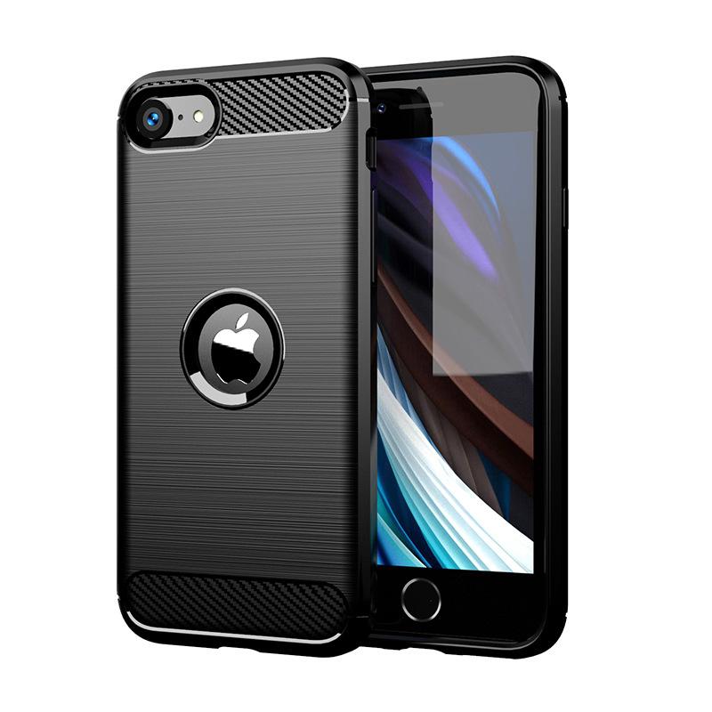 Applicable to brushed Apple SE 1111 mobile phone case iPhoneSE 1111 protective case TPU all-inclusive anti-drop soft case