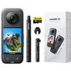 Caméra D'action 360 - INSTA360 - X3 - Étanche - 5.7K - 72MP - Stabilisation FlowState