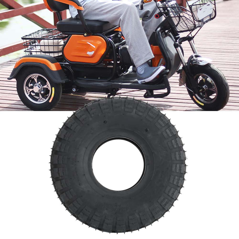 4.10/3.50-4 10 Inch Tire Explosion Proof Tire for Scooter Wheelchair Electro Tricycle(4.10/3.50-4 )