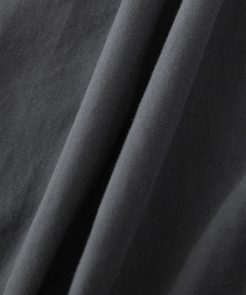 Sseomweeobeoteo Button Shirring Long Skirt - Charcoal