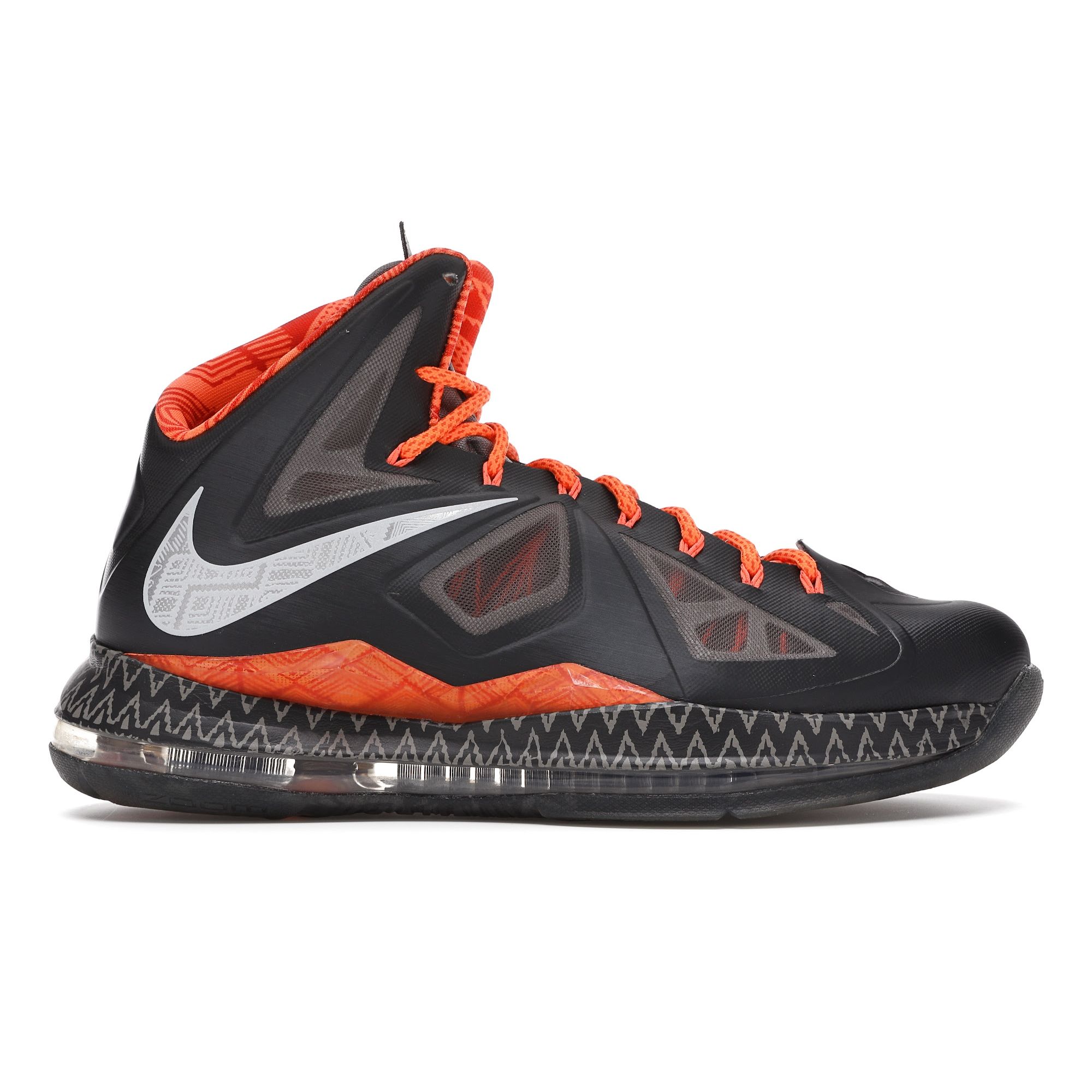 

Мужские кроссовки Nike LeBron 10 BHM Orange Anthracite Pure-Platinum-Sport-Grey 583109-001