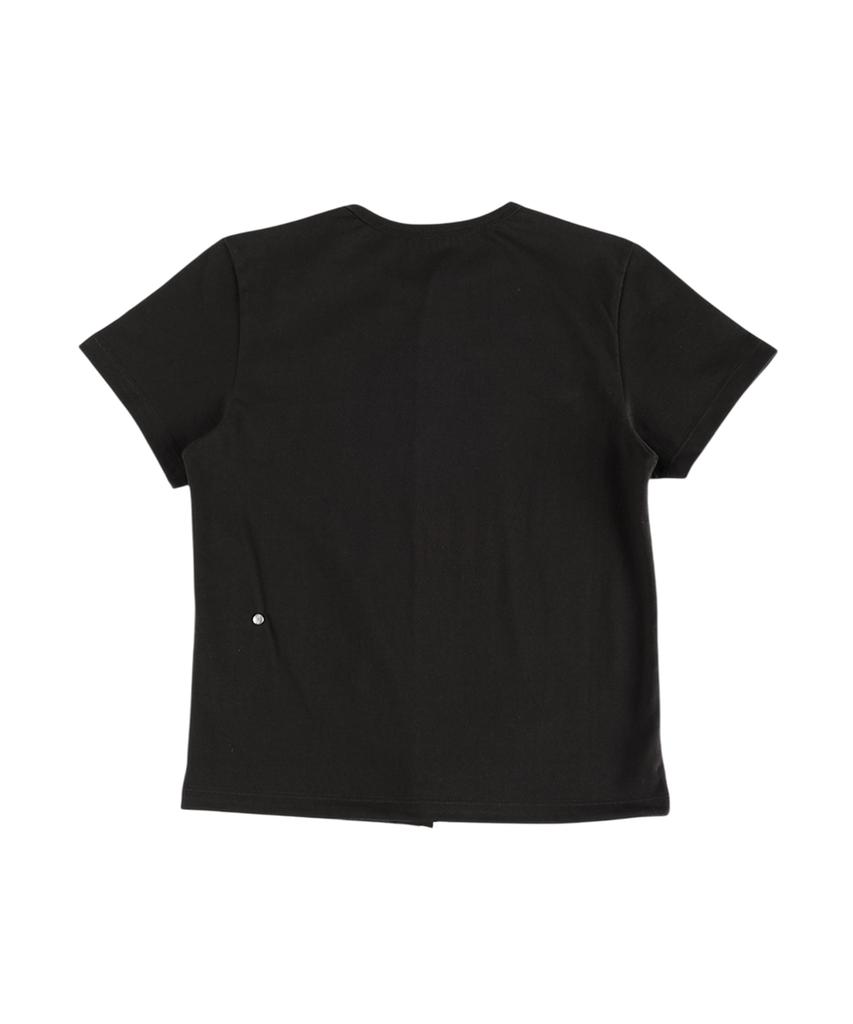 Ialtial Two Skull T-Shirt Black