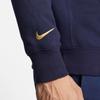 Nike Velvet Fleece Casual Sport Sweatshirt Men Tops Navy-Blue DD4504-498