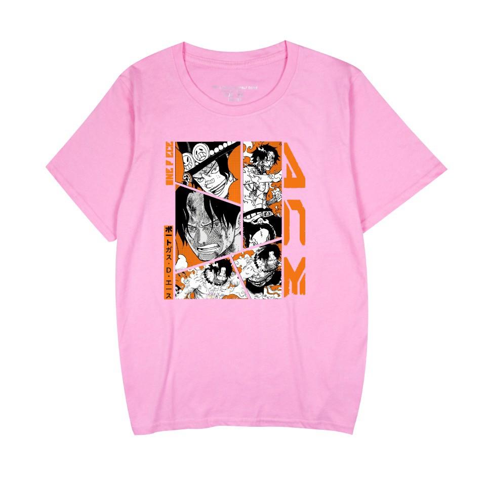 New Anime ONE PIECE Printed Men's T-shirt Unisex Casual Fashion Street Harajuku Style Short-sleeved Tops T-shirt