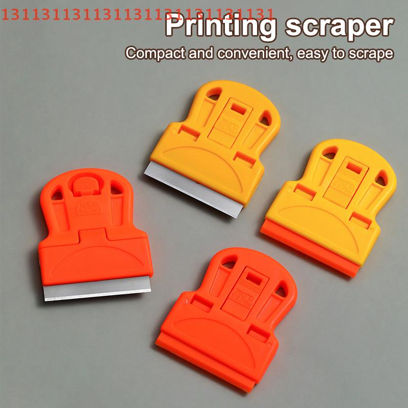 Nail Art Stamping Scraper Multifunctional Cleaning And Glue Removal Spatula Nail Printing Template Tool