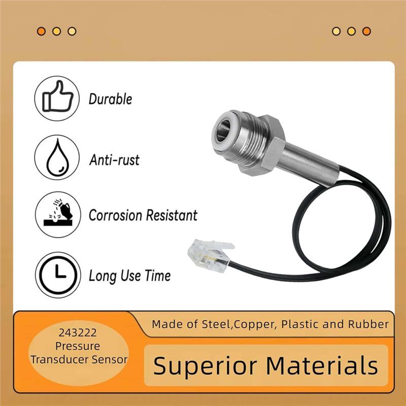 HHO-For Airless Paint 243222 Replacement Pressure Transducer-For Airless Paint Sprayer Part-Works 390 395 490 495 595 Models