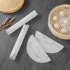10Pcs Round Non Stick Silicone Steamer Pad 24/26/28cm Reusable Dim Sum Paper Restaurant Steamers Net Liner Kitchen Cooking Tools