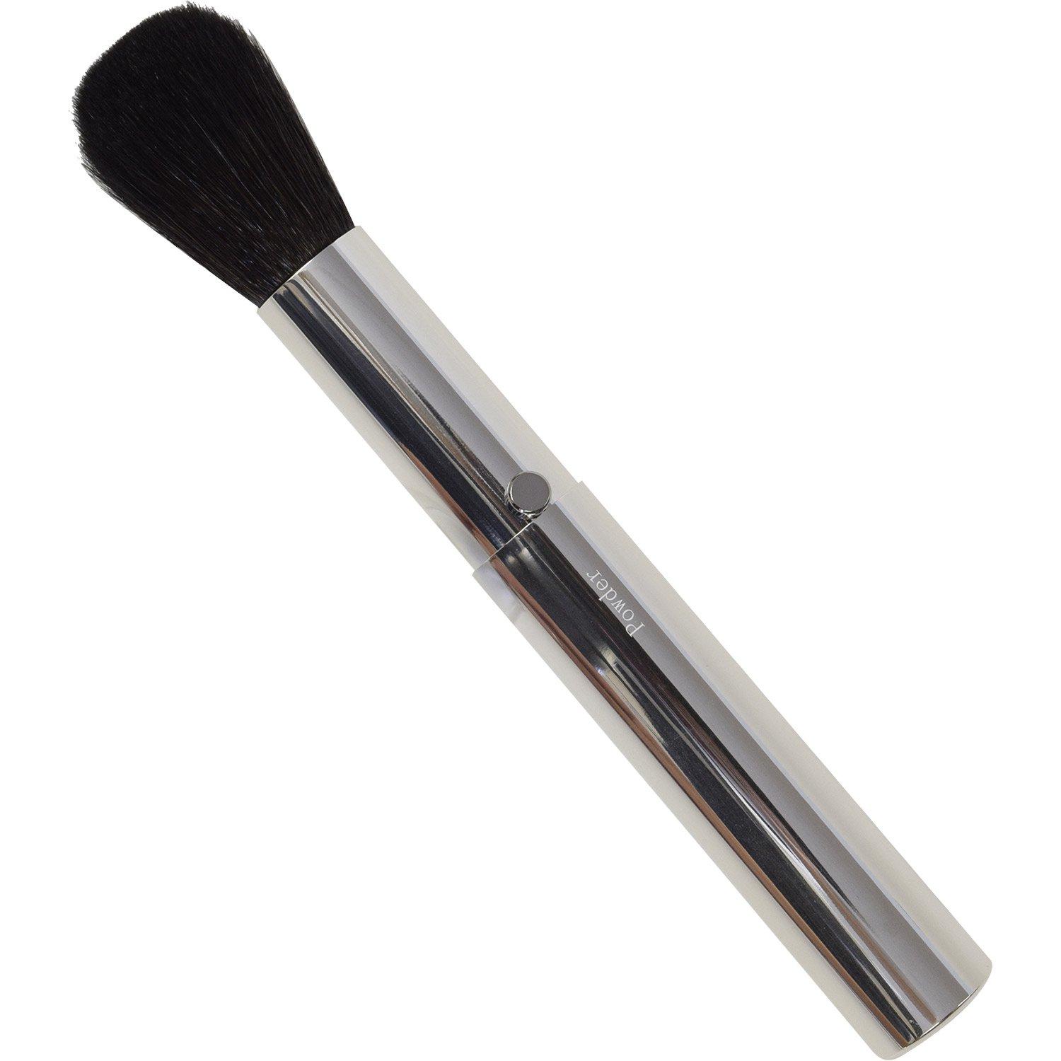 

Rokkakukan Sakurado Stylish Simple Powder Coarse Light Makeup Chikuhodo SSS-P1 Brush, 100% Peak, Slide-Type Brush,