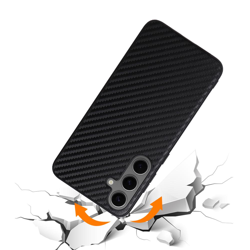 For Samsung Galaxy S25 Case PU Leather+TPU+PC Phone Back Cover