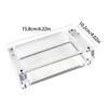 Transparent Acrylic Storage Box with Magnetic Cover for GBC Gamepad Display Case