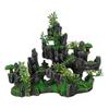 Aquarium Resin Rockery Decor - Stone & Plant Ornaments for Aquatic Landscaping