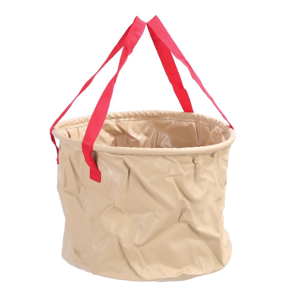 Faltbarer Eimer Behälter Leicht Tragbar Faltbarer Wassereimer Waschbecken für Camping Bootfahren