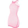 Sleeveless Women Mini Short Dress Y2K Summer See Through Bodycon Sexy Thin Bikini Cover Dresses Sexy Party Clubwear Outfit