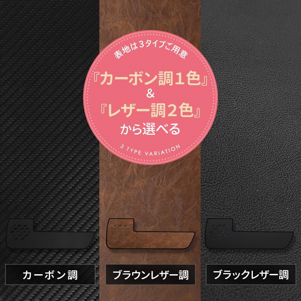 ВАШИ Защитные накладки на двери Защита от ударов Дизайн и пошив Защита консоли для Honda коричнево-бежевый S N-BOX JF5/JF6 (Набор из 2 предметов) [Коричневый под кожу]