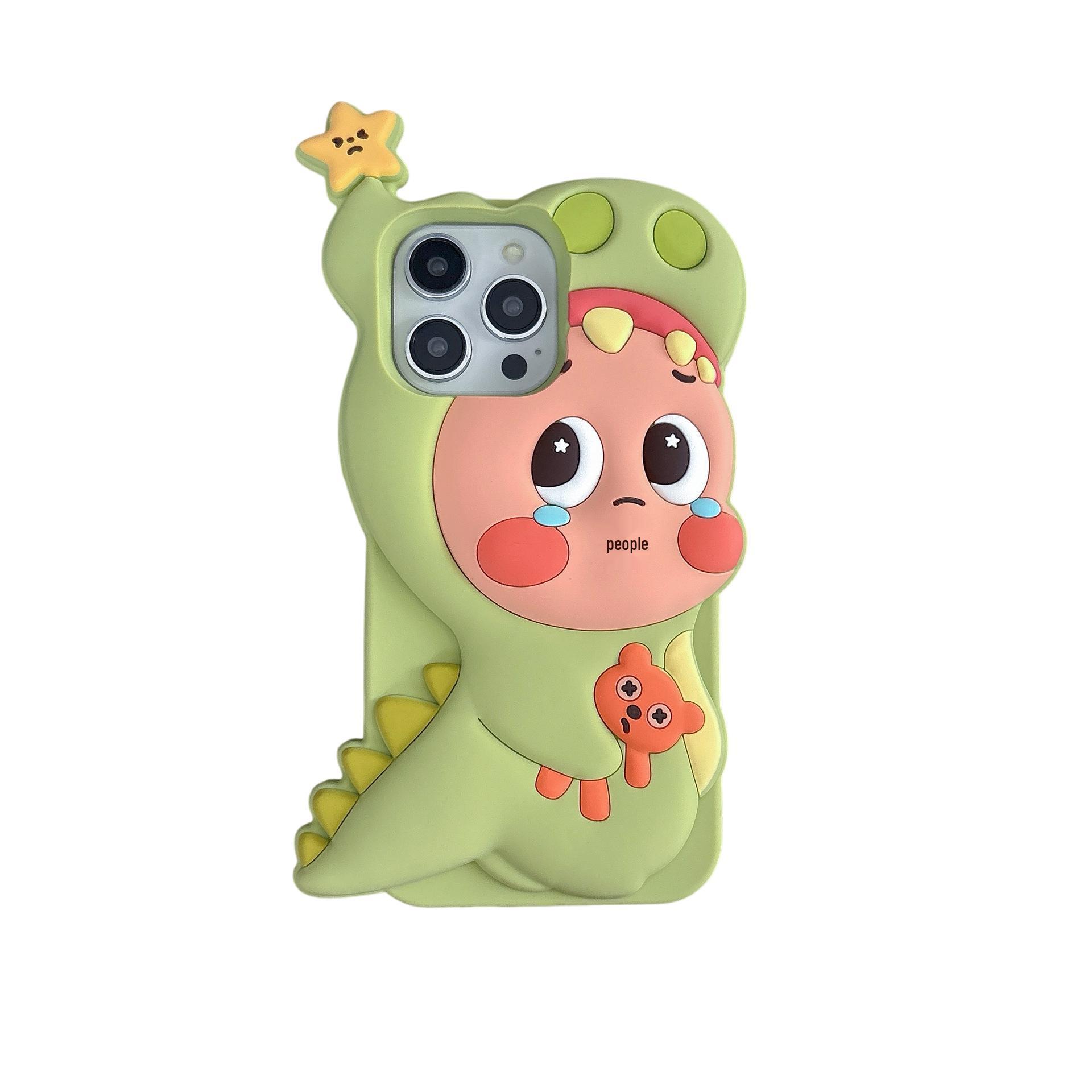 

Противоударный чехол для телефона Starman Dinosaur для iPhone 13-17 Pro Max iPhone 16