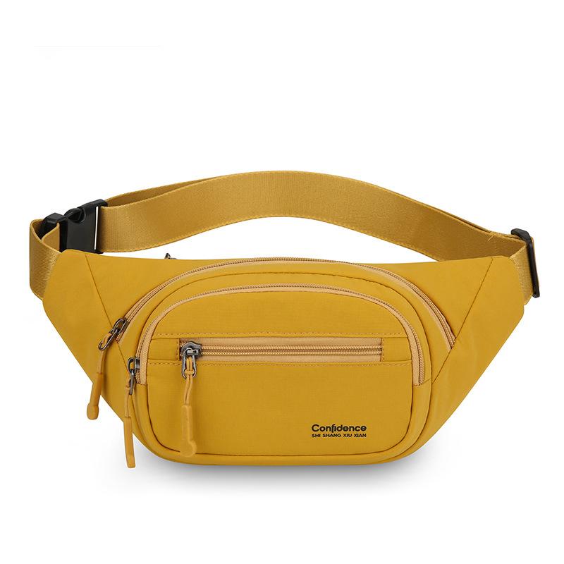 Women's Waist Bag Large Capacity Bag Sports Multifunctional Crossbody Bag Waterproof Mobile Phone Chest Bag