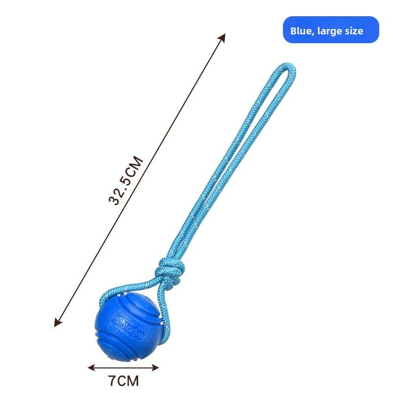 Pet Toy Balls, Rope Balls, Dog Interactive Toys, Reflective Rope Training, Dog Bite Force, Teeth Grinding, and Bite Resistance