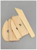 5-Piece Boxwood Scraper Set for Clay and Polymer Sculpture