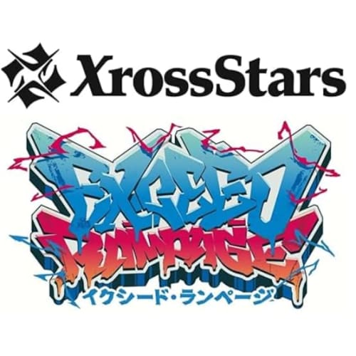 Xross Stars Booster Pack Vol. 2 Exceed Rampage 1 Unopened Box (12 Boxes Will Be Shipped In an Unopened Carton), Wet Tissue Set