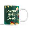 Mug - Joris - Christmas - Ceramic - Printed - 325 Ml - Green